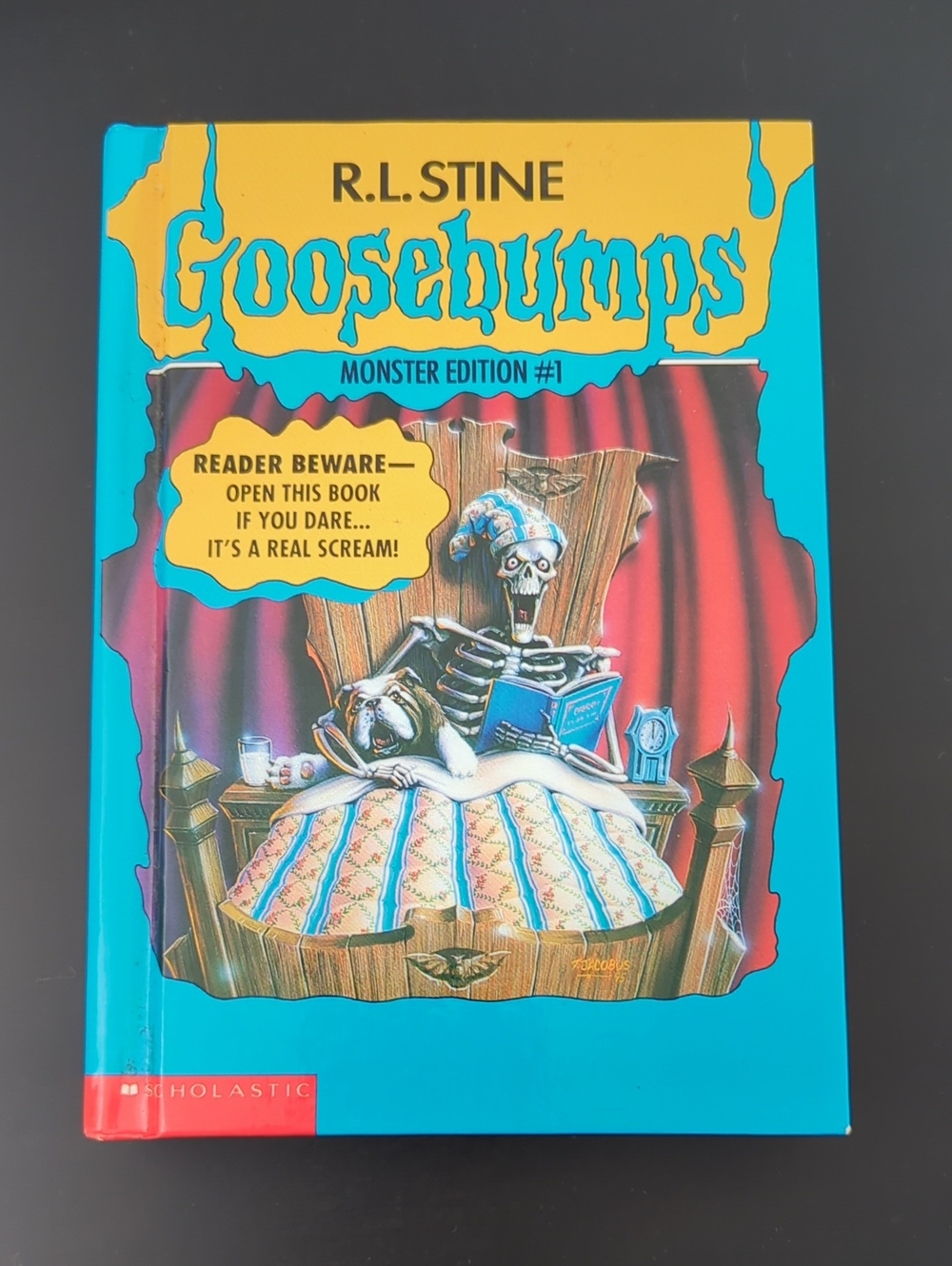 2/$10 Goosebumps Monster Edition #1 Hardcover By R.L. Stine